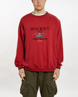 Vintage 90s Disney Mickey Mouse Sweatshirt <br>XL , The Real Deal , newtown, sydney, australia, thrift store, opshop, preloved, secondhand, sustainable, retro, antique, 70s, 80s, 90s, 2000s, 00s, fashion, clothing, streetwear, trendy, garment, style, boutique, store, shop, archive, sale, cheap, best, top