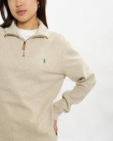Vintage Polo Ralph Lauren Quarter Zip Sweater <br>S , The Real Deal , newtown, sydney, australia, thrift store, opshop, preloved, secondhand, sustainable, retro, antique, 70s, 80s, 90s, 2000s, 00s, fashion, clothing, streetwear, trendy, garment, style, boutique, store, shop, archive, sale, cheap, best, top
