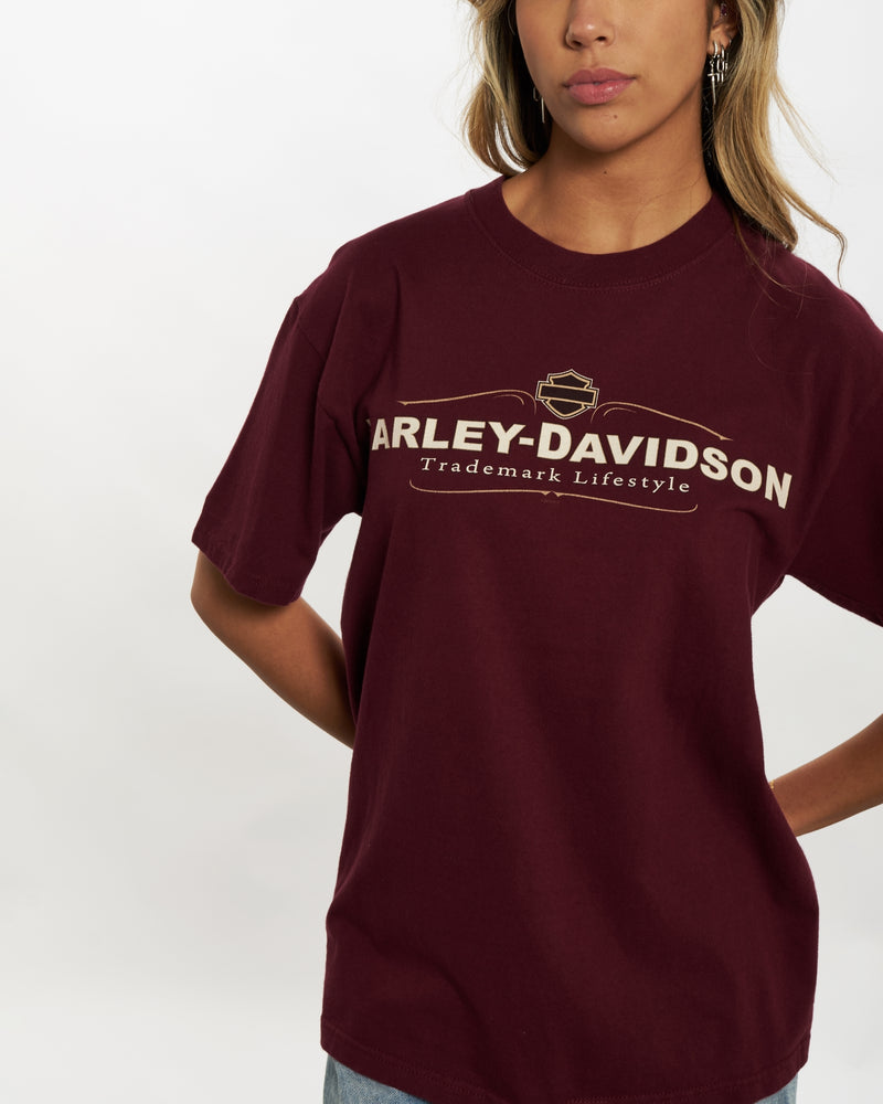 Vintage Harley Davidson Tee <br>XS , The Real Deal , newtown, sydney, australia, thrift store, opshop, preloved, secondhand, sustainable, retro, antique, 70s, 80s, 90s, 2000s, 00s, fashion, clothing, streetwear, trendy, garment, style, boutique, store, shop, archive, sale, cheap, best, top