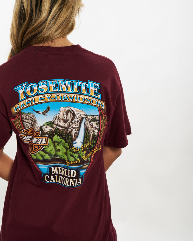 Vintage Harley Davidson Tee <br>XS , The Real Deal , newtown, sydney, australia, thrift store, opshop, preloved, secondhand, sustainable, retro, antique, 70s, 80s, 90s, 2000s, 00s, fashion, clothing, streetwear, trendy, garment, style, boutique, store, shop, archive, sale, cheap, best, top