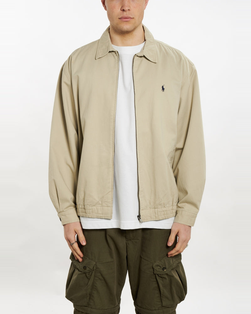 Vintage 90s Polo Ralph Lauren Harrington Jacket <br>XL , The Real Deal , newtown, sydney, australia, thrift store, opshop, preloved, secondhand, sustainable, retro, antique, 70s, 80s, 90s, 2000s, 00s, fashion, clothing, streetwear, trendy, garment, style, boutique, store, shop, archive, sale, cheap, best, top