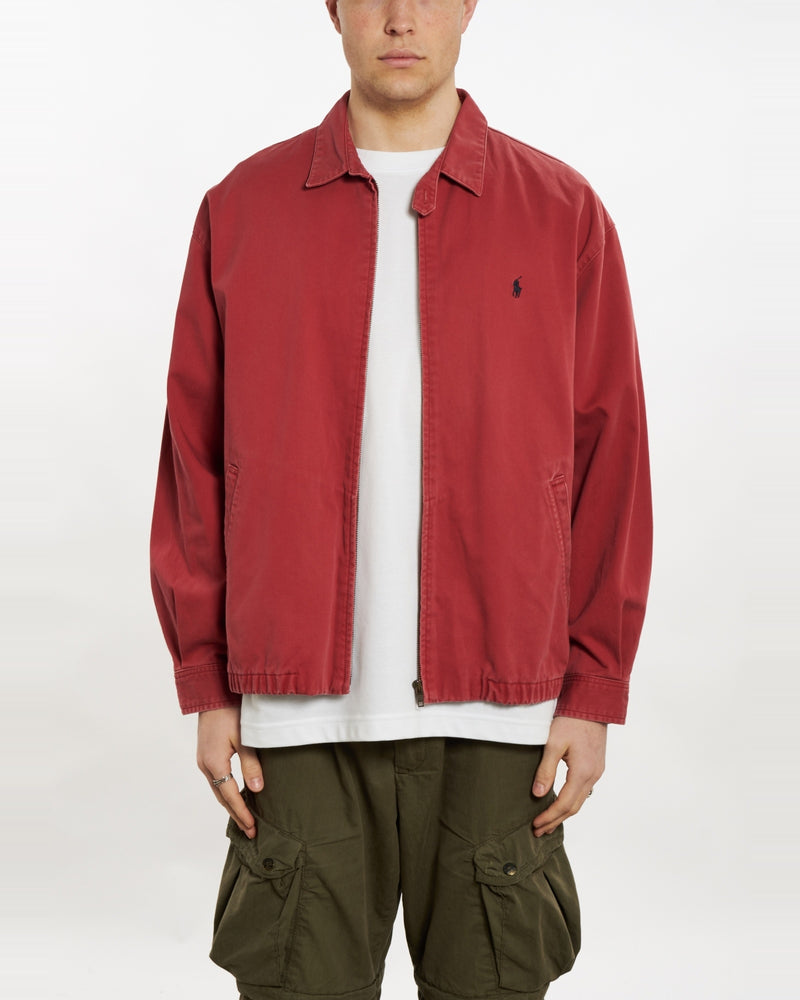 Vintage 90s Polo Ralph Lauren Harrington Jacket <br>XL , The Real Deal , newtown, sydney, australia, thrift store, opshop, preloved, secondhand, sustainable, retro, antique, 70s, 80s, 90s, 2000s, 00s, fashion, clothing, streetwear, trendy, garment, style, boutique, store, shop, archive, sale, cheap, best, top