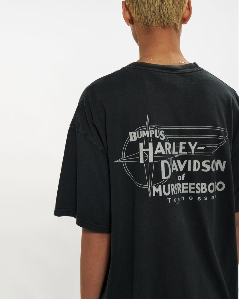 Vintage Harley Davidson Tee <br>L , The Real Deal , newtown, sydney, australia, thrift store, opshop, preloved, secondhand, sustainable, retro, antique, 70s, 80s, 90s, 2000s, 00s, fashion, clothing, streetwear, trendy, garment, style, boutique, store, shop, archive, sale, cheap, best, top