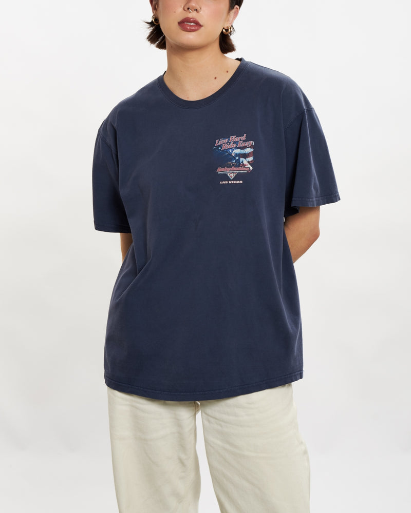 Vintage Harley Davidson Tee <br>M , The Real Deal , newtown, sydney, australia, thrift store, opshop, preloved, secondhand, sustainable, retro, antique, 70s, 80s, 90s, 2000s, 00s, fashion, clothing, streetwear, trendy, garment, style, boutique, store, shop, archive, sale, cheap, best, top