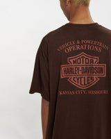 Vintage Harley Davidson Tee <br>L , The Real Deal , newtown, sydney, australia, thrift store, opshop, preloved, secondhand, sustainable, retro, antique, 70s, 80s, 90s, 2000s, 00s, fashion, clothing, streetwear, trendy, garment, style, boutique, store, shop, archive, sale, cheap, best, top