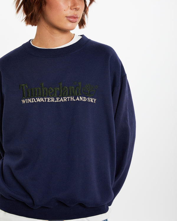 Vintage Timberland Sweatshirt <br>M , The Real Deal , newtown, sydney, australia, thrift store, opshop, preloved, secondhand, sustainable, retro, antique, 70s, 80s, 90s, 2000s, 00s, fashion, clothing, streetwear, trendy, garment, style, boutique, store, shop, archive, sale, cheap, best, top