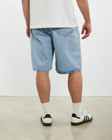 Vintage Lee Denim Shorts <br>32" , The Real Deal , newtown, sydney, australia, thrift store, opshop, preloved, secondhand, sustainable, retro, antique, 70s, 80s, 90s, 2000s, 00s, fashion, clothing, streetwear, trendy, garment, style, boutique, store, shop, archive, sale, cheap, best, top