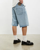 Vintage Wrangler Denim Shorts <br>34" , The Real Deal , newtown, sydney, australia, thrift store, opshop, preloved, secondhand, sustainable, retro, antique, 70s, 80s, 90s, 2000s, 00s, fashion, clothing, streetwear, trendy, garment, style, boutique, store, shop, archive, sale, cheap, best, top