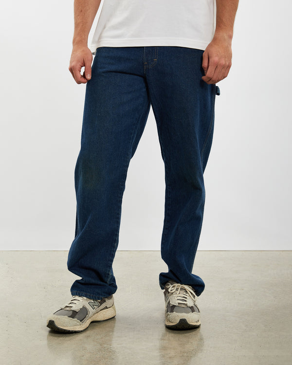Vintage Dickies Denim Carpenter Pants <br>34" , The Real Deal , newtown, sydney, australia, thrift store, opshop, preloved, secondhand, sustainable, retro, antique, 70s, 80s, 90s, 2000s, 00s, fashion, clothing, streetwear, trendy, garment, style, boutique, store, shop, archive, sale, cheap, best, top