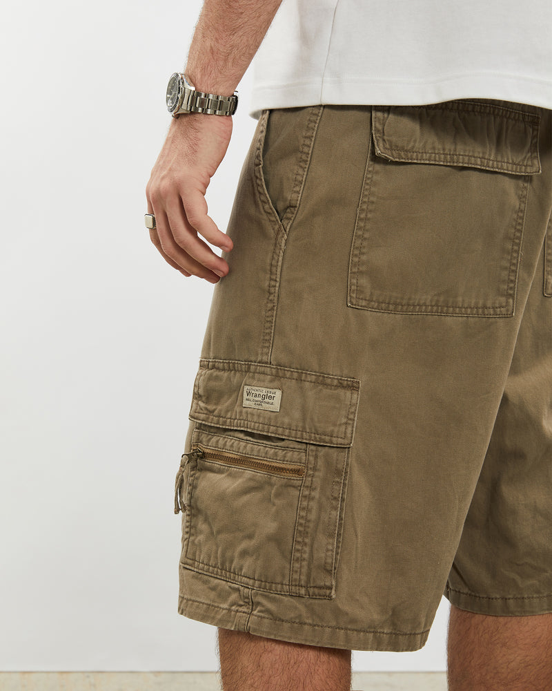 Vintage Wrangler Cargo Shorts <br>34" , The Real Deal , newtown, sydney, australia, thrift store, opshop, preloved, secondhand, sustainable, retro, antique, 70s, 80s, 90s, 2000s, 00s, fashion, clothing, streetwear, trendy, garment, style, boutique, store, shop, archive, sale, cheap, best, top