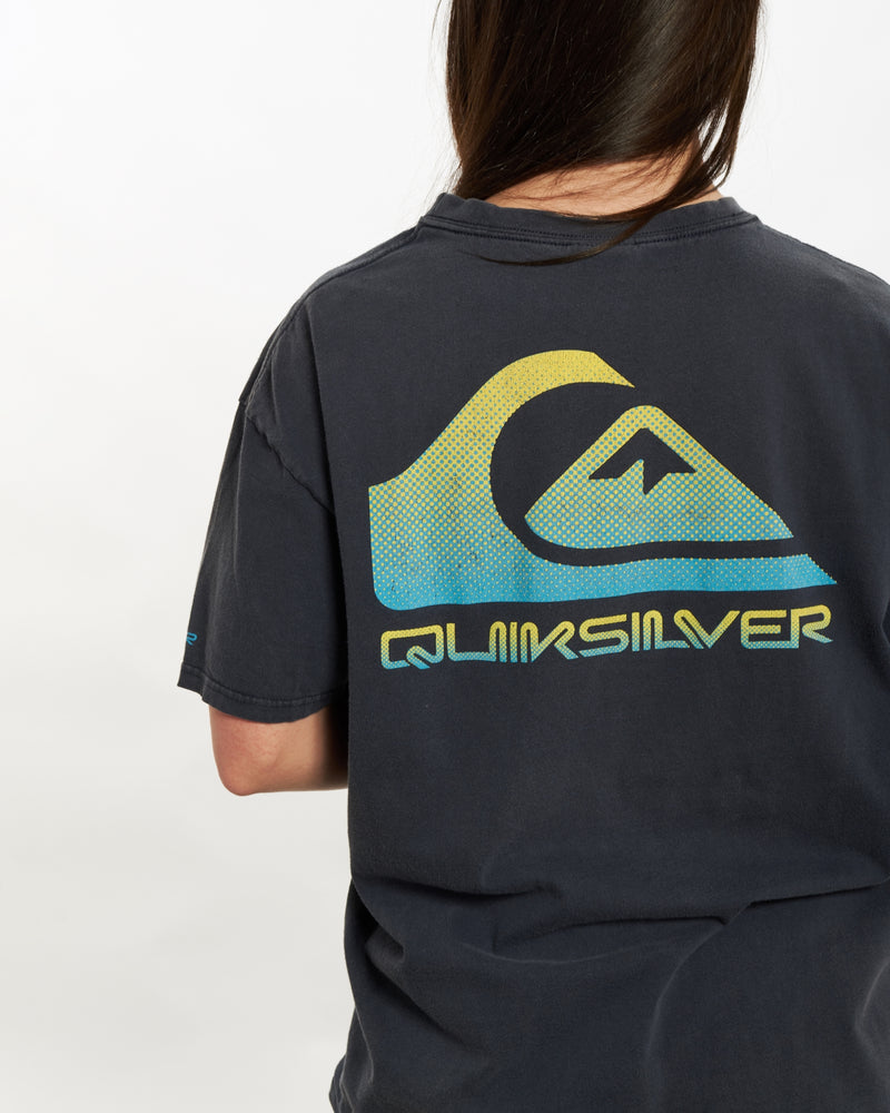 Vintage Quiksilver Tee <br>S , The Real Deal , newtown, sydney, australia, thrift store, opshop, preloved, secondhand, sustainable, retro, antique, 70s, 80s, 90s, 2000s, 00s, fashion, clothing, streetwear, trendy, garment, style, boutique, store, shop, archive, sale, cheap, best, top