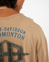 Vintage Harley Davidson Long Sleeve Tee <br>L , The Real Deal , newtown, sydney, australia, thrift store, opshop, preloved, secondhand, sustainable, retro, antique, 70s, 80s, 90s, 2000s, 00s, fashion, clothing, streetwear, trendy, garment, style, boutique, store, shop, archive, sale, cheap, best, top