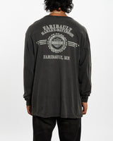 Vintage Harley Davidson Long Sleeve Henley Tee <br>XL , The Real Deal , newtown, sydney, australia, thrift store, opshop, preloved, secondhand, sustainable, retro, antique, 70s, 80s, 90s, 2000s, 00s, fashion, clothing, streetwear, trendy, garment, style, boutique, store, shop, archive, sale, cheap, best, top