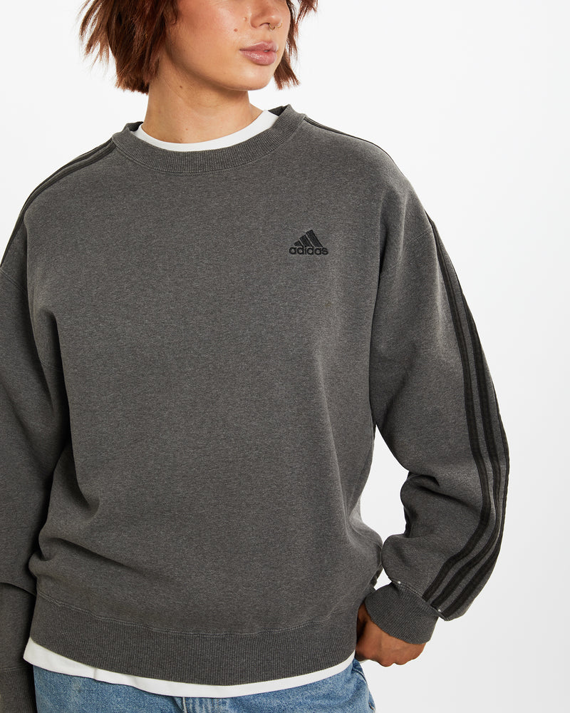 Vintage 90s Adidas Sweatshirt <br>M , The Real Deal , newtown, sydney, australia, thrift store, opshop, preloved, secondhand, sustainable, retro, antique, 70s, 80s, 90s, 2000s, 00s, fashion, clothing, streetwear, trendy, garment, style, boutique, store, shop, archive, sale, cheap, best, top