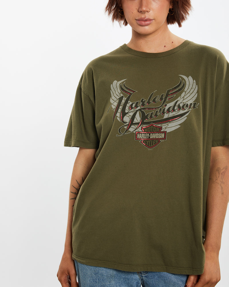 Vintage Harley Davidson Tee <br>M , The Real Deal , newtown, sydney, australia, thrift store, opshop, preloved, secondhand, sustainable, retro, antique, 70s, 80s, 90s, 2000s, 00s, fashion, clothing, streetwear, trendy, garment, style, boutique, store, shop, archive, sale, cheap, best, top