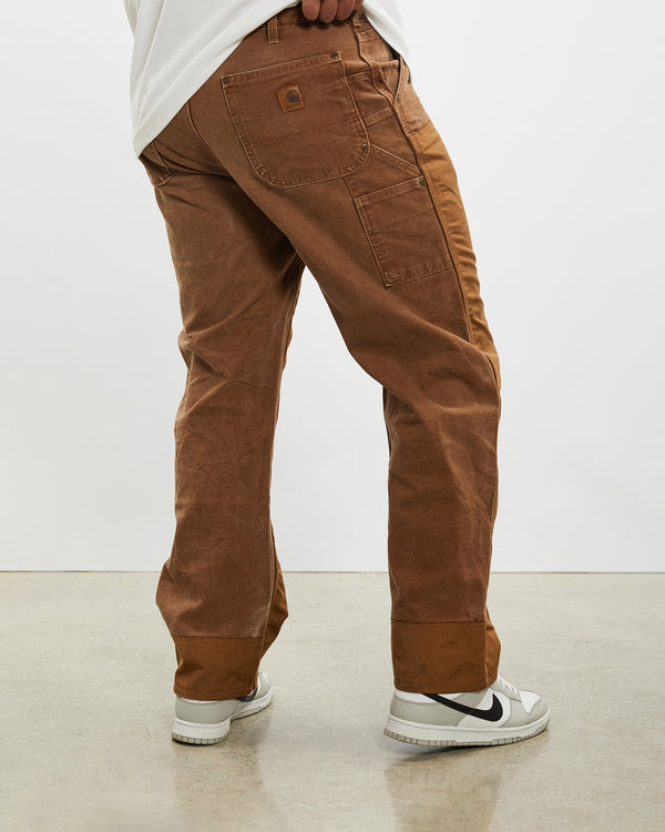 Vintage Carhartt 'Double Knee' Carpenter Pants <br>36" , The Real Deal , newtown, sydney, australia, thrift store, opshop, preloved, secondhand, sustainable, retro, antique, 70s, 80s, 90s, 2000s, 00s, fashion, clothing, streetwear, trendy, garment, style, boutique, store, shop, archive, sale, cheap, best, top