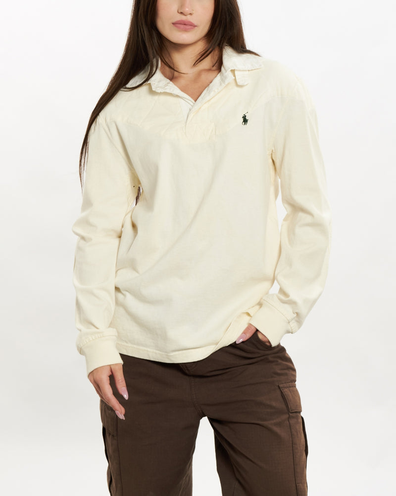 Vintage Polo Ralph Lauren Rugby Shirt <br>S , The Real Deal , newtown, sydney, australia, thrift store, opshop, preloved, secondhand, sustainable, retro, antique, 70s, 80s, 90s, 2000s, 00s, fashion, clothing, streetwear, trendy, garment, style, boutique, store, shop, archive, sale, cheap, best, top
