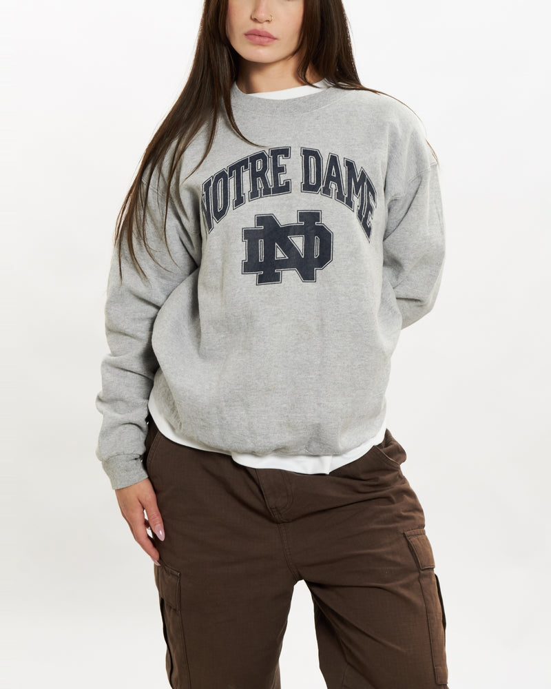 90s NCAA Notre Dame Fighting Irish Sweatshirt <br>S