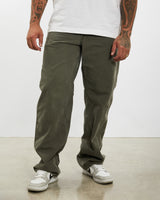 Vintage Carhartt 'Flannel Lined' Carpenter Pants <br>35" , The Real Deal , newtown, sydney, australia, thrift store, opshop, preloved, secondhand, sustainable, retro, antique, 70s, 80s, 90s, 2000s, 00s, fashion, clothing, streetwear, trendy, garment, style, boutique, store, shop, archive, sale, cheap, best, top