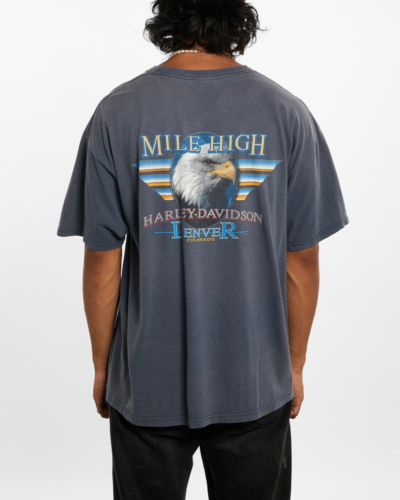 Vintage 90s Harley Davidson Tee <br>L , The Real Deal , newtown, sydney, australia, thrift store, opshop, preloved, secondhand, sustainable, retro, antique, 70s, 80s, 90s, 2000s, 00s, fashion, clothing, streetwear, trendy, garment, style, boutique, store, shop, archive, sale, cheap, best, top