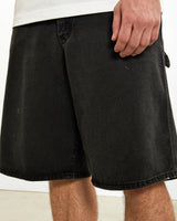 Vintage Lee Denim Carpenter Shorts <br>33" , The Real Deal , newtown, sydney, australia, thrift store, opshop, preloved, secondhand, sustainable, retro, antique, 70s, 80s, 90s, 2000s, 00s, fashion, clothing, streetwear, trendy, garment, style, boutique, store, shop, archive, sale, cheap, best, top