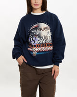 Vintage 1998 MLB New York Yankees Sweatshirt <br>S , The Real Deal , newtown, sydney, australia, thrift store, opshop, preloved, secondhand, sustainable, retro, antique, 70s, 80s, 90s, 2000s, 00s, fashion, clothing, streetwear, trendy, garment, style, boutique, store, shop, archive, sale, cheap, best, top