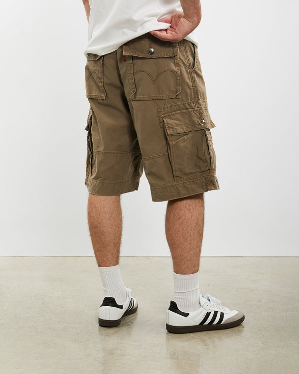 Vintage Levi's Cargo Shorts <br>33" , The Real Deal , newtown, sydney, australia, thrift store, opshop, preloved, secondhand, sustainable, retro, antique, 70s, 80s, 90s, 2000s, 00s, fashion, clothing, streetwear, trendy, garment, style, boutique, store, shop, archive, sale, cheap, best, top
