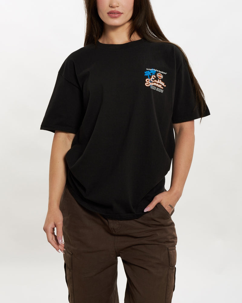 Vintage Harley Davidson Tee <br>S , The Real Deal , newtown, sydney, australia, thrift store, opshop, preloved, secondhand, sustainable, retro, antique, 70s, 80s, 90s, 2000s, 00s, fashion, clothing, streetwear, trendy, garment, style, boutique, store, shop, archive, sale, cheap, best, top