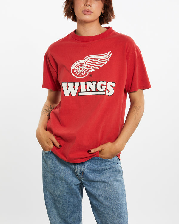 90s NHL Detroit Red Wings Tee <br>M