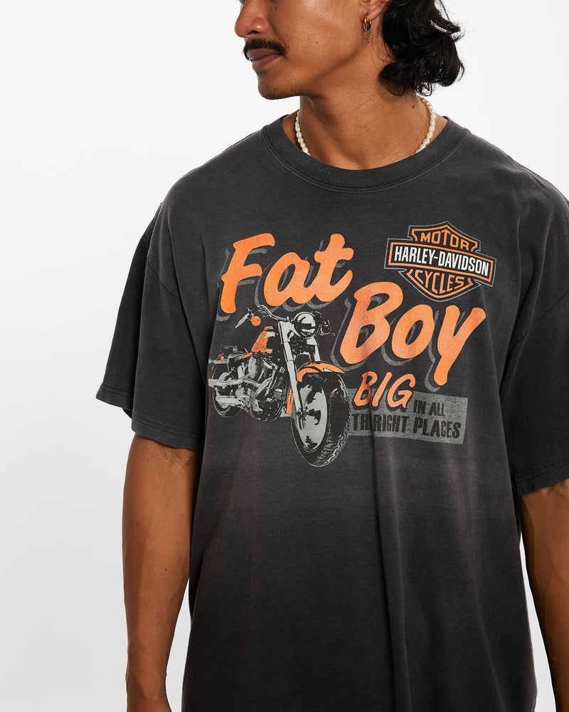 Vintage Harley Davidson Tee <br>L , The Real Deal , newtown, sydney, australia, thrift store, opshop, preloved, secondhand, sustainable, retro, antique, 70s, 80s, 90s, 2000s, 00s, fashion, clothing, streetwear, trendy, garment, style, boutique, store, shop, archive, sale, cheap, best, top