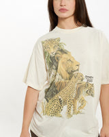 Vintage 1989 Wildlife Zoo Tee <br>S , The Real Deal , newtown, sydney, australia, thrift store, opshop, preloved, secondhand, sustainable, retro, antique, 70s, 80s, 90s, 2000s, 00s, fashion, clothing, streetwear, trendy, garment, style, boutique, store, shop, archive, sale, cheap, best, top