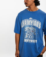 Vintage 1998 NCAA University Of Kentucky Wildcats Champions Tee <br>XL , The Real Deal , newtown, sydney, australia, thrift store, opshop, preloved, secondhand, sustainable, retro, antique, 70s, 80s, 90s, 2000s, 00s, fashion, clothing, streetwear, trendy, garment, style, boutique, store, shop, archive, sale, cheap, best, top