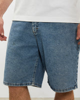 Vintage Wrangler Denim Shorts <br>33" , The Real Deal , newtown, sydney, australia, thrift store, opshop, preloved, secondhand, sustainable, retro, antique, 70s, 80s, 90s, 2000s, 00s, fashion, clothing, streetwear, trendy, garment, style, boutique, store, shop, archive, sale, cheap, best, top