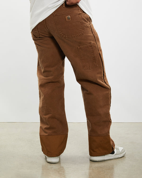 Vintage Carhartt 'Quilted Double Knee' Carpenter Pants <br>36"