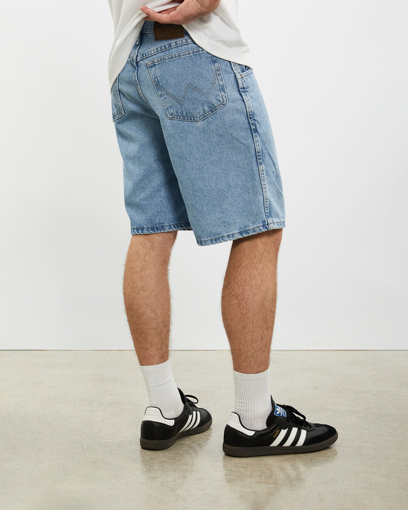 Vintage Wrangler Denim Shorts <br>31" , The Real Deal , newtown, sydney, australia, thrift store, opshop, preloved, secondhand, sustainable, retro, antique, 70s, 80s, 90s, 2000s, 00s, fashion, clothing, streetwear, trendy, garment, style, boutique, store, shop, archive, sale, cheap, best, top