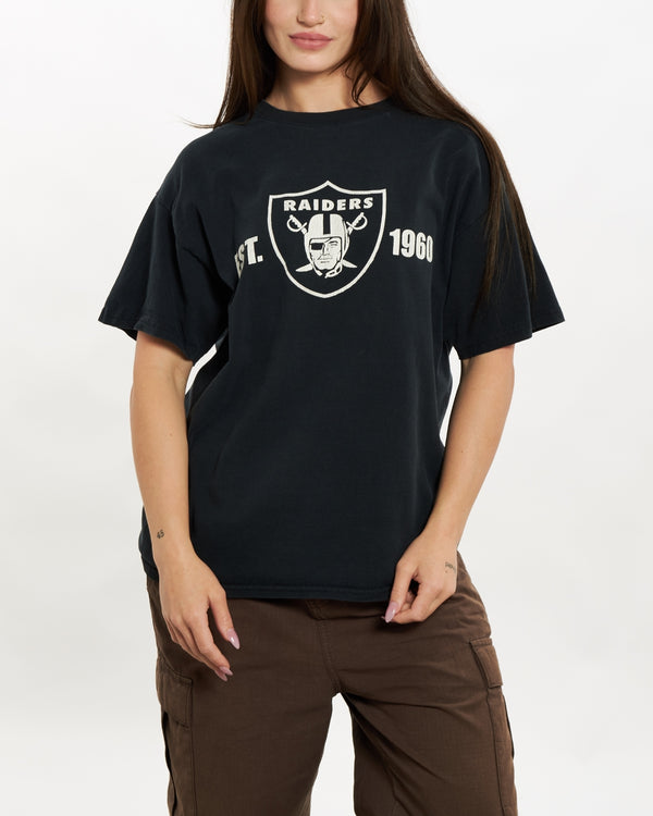 Vintage NFL Los Angeles Raiders Tee <br>S , The Real Deal , newtown, sydney, australia, thrift store, opshop, preloved, secondhand, sustainable, retro, antique, 70s, 80s, 90s, 2000s, 00s, fashion, clothing, streetwear, trendy, garment, style, boutique, store, shop, archive, sale, cheap, best, top