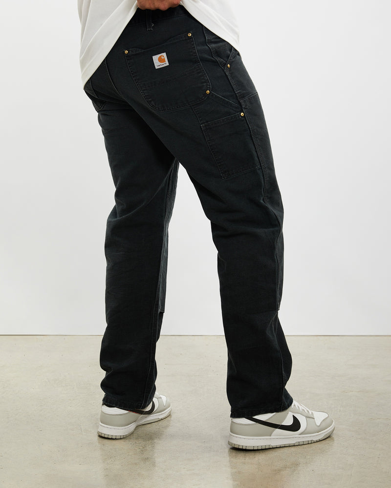 Vintage Carhartt 'Double Knee' Carpenter Pants <br>36" , The Real Deal , newtown, sydney, australia, thrift store, opshop, preloved, secondhand, sustainable, retro, antique, 70s, 80s, 90s, 2000s, 00s, fashion, clothing, streetwear, trendy, garment, style, boutique, store, shop, archive, sale, cheap, best, top