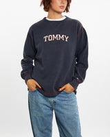 Vintage 90s Tommy Hilfiger Sweatshirt <br>M , The Real Deal , newtown, sydney, australia, thrift store, opshop, preloved, secondhand, sustainable, retro, antique, 70s, 80s, 90s, 2000s, 00s, fashion, clothing, streetwear, trendy, garment, style, boutique, store, shop, archive, sale, cheap, best, top