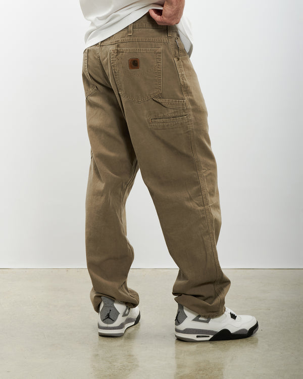 Vintage Carhartt Carpenter Pants <br>33" , The Real Deal , newtown, sydney, australia, thrift store, opshop, preloved, secondhand, sustainable, retro, antique, 70s, 80s, 90s, 2000s, 00s, fashion, clothing, streetwear, trendy, garment, style, boutique, store, shop, archive, sale, cheap, best, top
