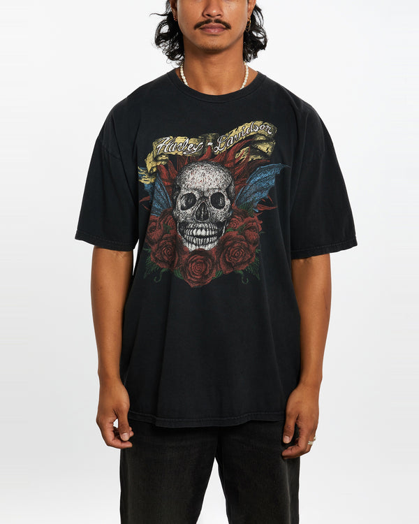 Vintage Harley Davidson Tee <br>XL , The Real Deal , newtown, sydney, australia, thrift store, opshop, preloved, secondhand, sustainable, retro, antique, 70s, 80s, 90s, 2000s, 00s, fashion, clothing, streetwear, trendy, garment, style, boutique, store, shop, archive, sale, cheap, best, top