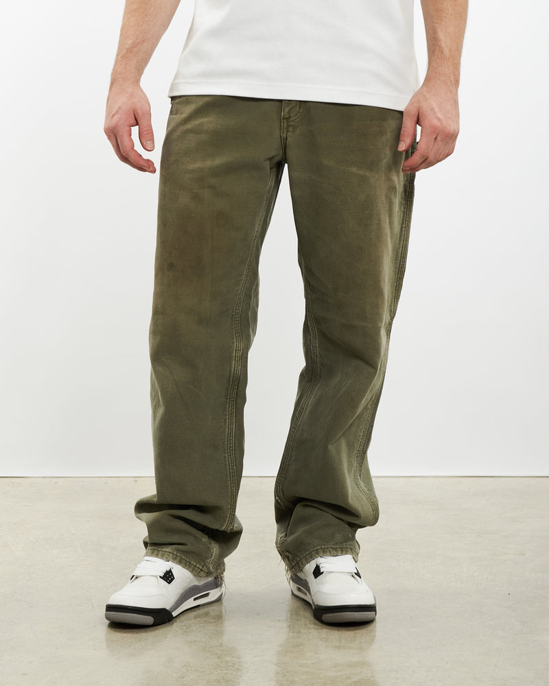 Vintage Carhartt 'Flannel Lined' Carpenter Pants <br>32" , The Real Deal , newtown, sydney, australia, thrift store, opshop, preloved, secondhand, sustainable, retro, antique, 70s, 80s, 90s, 2000s, 00s, fashion, clothing, streetwear, trendy, garment, style, boutique, store, shop, archive, sale, cheap, best, top