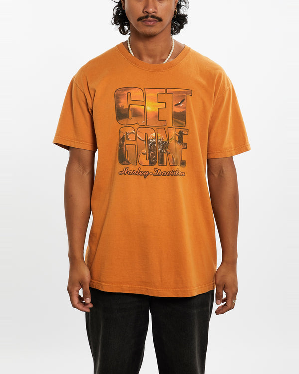 Vintage Harley Davidson Tee <br>L , The Real Deal , newtown, sydney, australia, thrift store, opshop, preloved, secondhand, sustainable, retro, antique, 70s, 80s, 90s, 2000s, 00s, fashion, clothing, streetwear, trendy, garment, style, boutique, store, shop, archive, sale, cheap, best, top