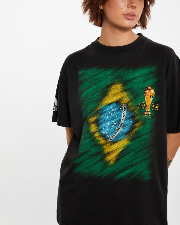 1998 Adidas FIFA World Cup 'Brazil' Tee <br>M