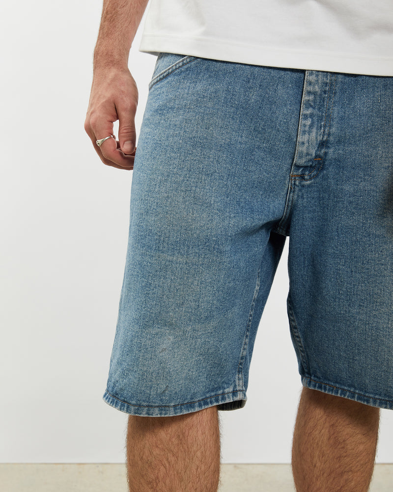 Vintage Wrangler Denim Shorts <br>34" , The Real Deal , newtown, sydney, australia, thrift store, opshop, preloved, secondhand, sustainable, retro, antique, 70s, 80s, 90s, 2000s, 00s, fashion, clothing, streetwear, trendy, garment, style, boutique, store, shop, archive, sale, cheap, best, top