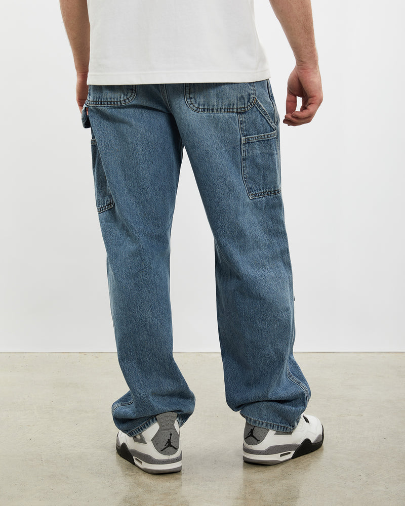 Vintage Carhartt Denim Carpenter Pants <br>32" , The Real Deal , newtown, sydney, australia, thrift store, opshop, preloved, secondhand, sustainable, retro, antique, 70s, 80s, 90s, 2000s, 00s, fashion, clothing, streetwear, trendy, garment, style, boutique, store, shop, archive, sale, cheap, best, top