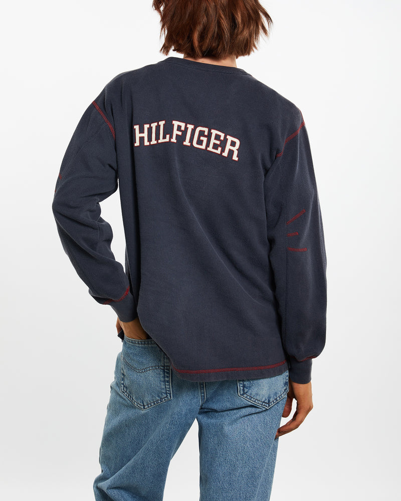 Vintage 90s Tommy Hilfiger Sweatshirt <br>M , The Real Deal , newtown, sydney, australia, thrift store, opshop, preloved, secondhand, sustainable, retro, antique, 70s, 80s, 90s, 2000s, 00s, fashion, clothing, streetwear, trendy, garment, style, boutique, store, shop, archive, sale, cheap, best, top