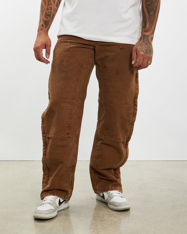 Vintage Carhartt 'Quilted Double Knee' Carpenter Pants <br>36"
