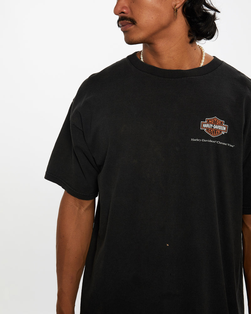 Vintage Harley Davidson Tee <br>L , The Real Deal , newtown, sydney, australia, thrift store, opshop, preloved, secondhand, sustainable, retro, antique, 70s, 80s, 90s, 2000s, 00s, fashion, clothing, streetwear, trendy, garment, style, boutique, store, shop, archive, sale, cheap, best, top