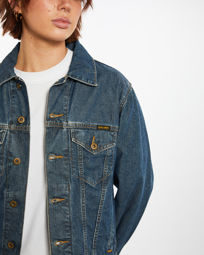 Vintage Polo Jeans Denim Jacket <br>M , The Real Deal , newtown, sydney, australia, thrift store, opshop, preloved, secondhand, sustainable, retro, antique, 70s, 80s, 90s, 2000s, 00s, fashion, clothing, streetwear, trendy, garment, style, boutique, store, shop, archive, sale, cheap, best, top