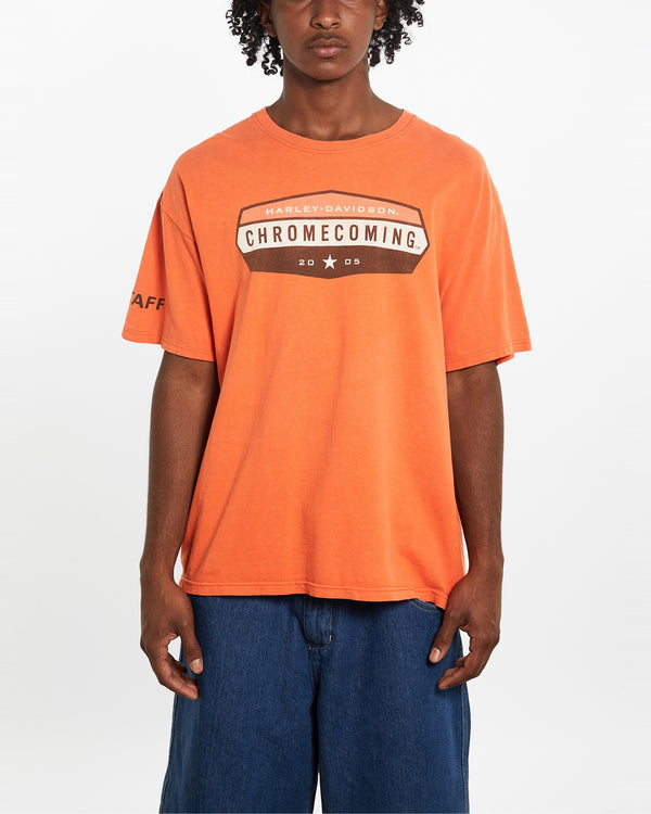 Vintage Harley Davidson Tee <br>L , The Real Deal , newtown, sydney, australia, thrift store, opshop, preloved, secondhand, sustainable, retro, antique, 70s, 80s, 90s, 2000s, 00s, fashion, clothing, streetwear, trendy, garment, style, boutique, store, shop, archive, sale, cheap, best, top